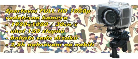 Sportovní FULL HD kamera 5870 SportMaster