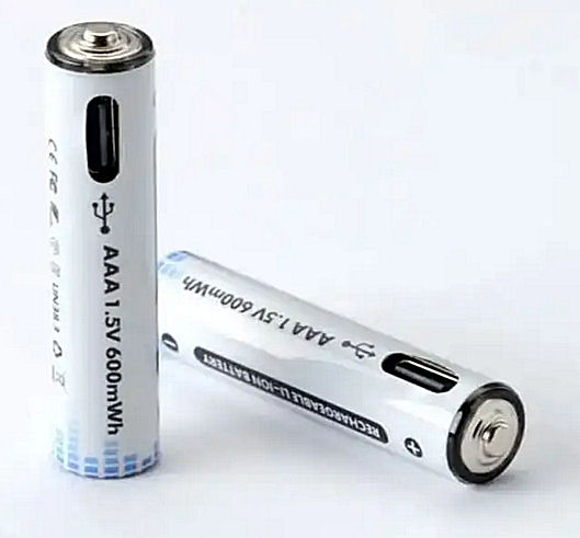 Hutermann USB baterie nabjec 1.5V AAA 600mWh