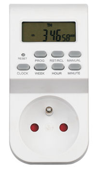 Elektronick spnac hodiny /  asova / zsuvka - tdenn, odporov /  indukn zt, typ HDT-07